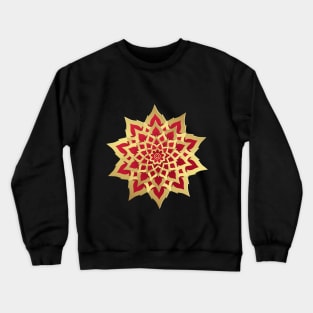 The fire flower Crewneck Sweatshirt